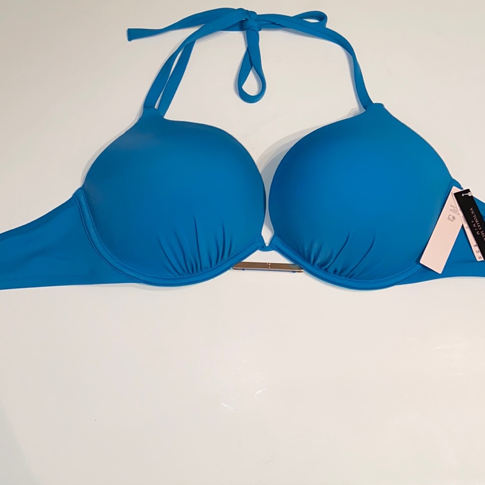 NWT Victoria’s Secret Bali Bombshell Add-2-cups Push-Up Swim Top Sz36C